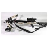 Center Point Sniper 370 Crossbow With 4 x 32 Scope, Sling And Quiver In Soft Case
