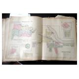 Kansas State Atlas 1887, Including Maps Of Olathe, Wichita, Shawnee, Desoto And More, Only 57 Known 