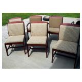 Paoli, Upholstered Dining Chairs, 2 Captains Chairs, 4 Regular Chairs