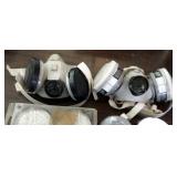 Niosh Resperator Masks Qty 2 With New With Additonal Filter Cartridges New In Package
