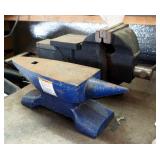 Central Forge 4" Swivel Vice And 11" 15Lb Anvil
