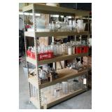 Metal Framed Modular Shelving Units With Adjustable Shelves Qty 3, 72" X 48" X 19"