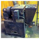 Custom Built Natural Gas Smoker With Wood Shavings Hopper, 43" x 45" x 24"