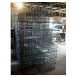 Metal Cage Cooler Crates, 9" X 21" X 17", Qty 38