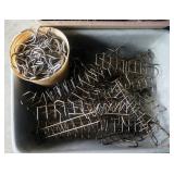 Stainless Steel Smoking Hook Assortment, Including Bacon & Sausage Hooks, Various Sizes, Contents Of
