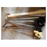 Havan And Hook-Eye 27" Hack Saws, Qty 4, With New Replacement Blades, Qty 20