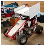 Sprint Car, High Power Short Dirt Oval Race Vehicle