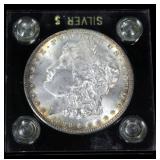 1899 O Morgan Silver Dollar, In Case