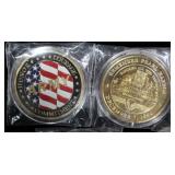 US Army Challenge Coins, Includes Delta Force, 82nd Airborne Division, Remember Pearl Harbor, Apache