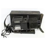 Spencer Lens Co Delineascope Model D Glass Glass Slide Projector, With Cord, Extra Bulbs And Case, P