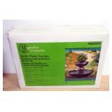 Garden Treasures Civille Planter Fountain #0203095, 31.5" Wide x 26.8" High, In Box