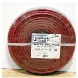 Anchor Brand Twin Welding Hose, Grade R, Size 3/16, Length 50