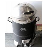 Char-Broil "The Big Easy" Turkey Fryer With Cover And West Marine Stainless Steel Propane Kettle Gri