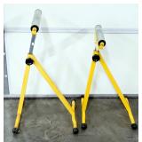 Pair Of Adjustable Roller Stands