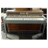 Kohler & Campbell Piano With Spruce Permatone Soundboard, Engraved With "Music Is Life", "Play Me", 