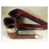 Genuine French Briar Pipe in Case