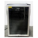 Haier 4.6 Cu. Ft. Beverage Center, Model HBCN05FVS, Powers On