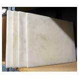 Plastic Cutting Boards, 20" Wide x 15" Deep x .5" Thick, Qty 4