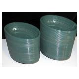 Plastic 8" Wide Oval Sandwich Baskets, Qty Approx 94