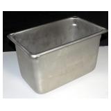 Stainless Steel Warming Trays, Bins, And Colander, Various Sizes