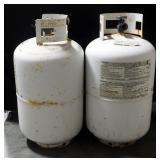 Propane Tanks, TW25.3# WC71.4#, Qty 2