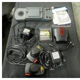 Atari Lynx PAG-0201 With Two Chargers And 7 Games, Paddle Ball Controllers, Atari 2600 Space Invader