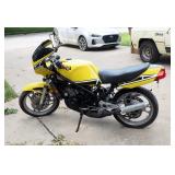 1984 Yamaha RZ350 Motorcycle, 11,915 Miles Showing On Odometer, VIN # JYA48H008EA001497