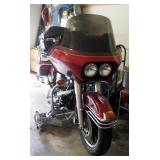 1994 Harley-Davidson FLTCU Motorcycle, 88,083 Miles Showing On Odometer, VIN # 1HD1DML11RY505711