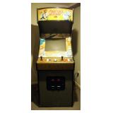 1993 Data East "Fighters History" Electronic Arcade Game, Dedicated Privately Owned Cabinet, 71.5" X