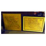 Framed, Matted, Under Glass, Johnson