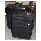 Ralph Lauren Rolling Suitcase (New With Tags) And Sigg Rolling Suitcase
