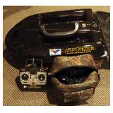 Hi-Sport Carponizer Remote Control Bait Boat, Includes Boat, Remote Control, Battery, Charger And Ca