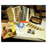 Stamp Collection And Collectors Stamp Book