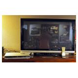 Sylvania 42"Flat Screen TV, Model 6842PE With Remote And Toshiba DVD Player/Recorder Model D-R5SU Wi