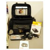 Kodak EasyShare Digital Camera, Model DX6490, Includes EasyDock Charger, Wall Charger, Carrying Case
