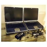 HP Pavilion Laptops, Qty. 2, Models ZE 4500 And ZE 4600