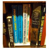 Book Collection On Or About Nikola Tesla, Engineering And More, Qty 15