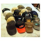 Ball Cap Assortment, Qty 18, Most New With Tags