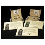 US Mint Ratified Constitution 1787 Commemorative Coins And State Quarters Bagged Coin Sets