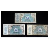 10 Cents, US Military Payment Certificate, Series 472,
