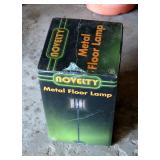 56" Novelty Metal Floor Lamp, New In Sealed Package