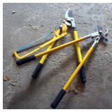 Tree Pruners Qty. 2, And Hack Saws Qty. 2