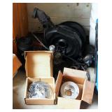 Small Block MOPAR Engine Accessories Plus Harmonic Balancer That Only Fits A 360 Chrysler