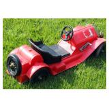 Marx Toys Vintage Vinyl Pedal Car, Approx 14" High, 40" Long x 16" Wide