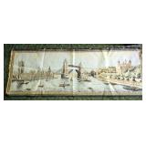 London Bridge Woven Wall Tapestry, 20" x 54"