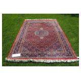Woven Wool Rug, "Inda-Bijar", 6