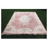 Antique Woven Wool Area Rug, 118" x 95"