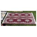 Area Rug Assortment Including Antique Woven Wool, Assorted Sizes And Styles, Qty 6