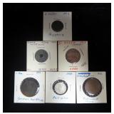 Collection Of Foreign Coins, Includes Russia, Israel, Germany, Yugoslavia, Brazil And Many More, Uns