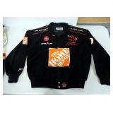 Autographed Nascar Miller Lite Jacket, SIze XL, And Tony Stewart Home Depot Racing Jacket, Size XL